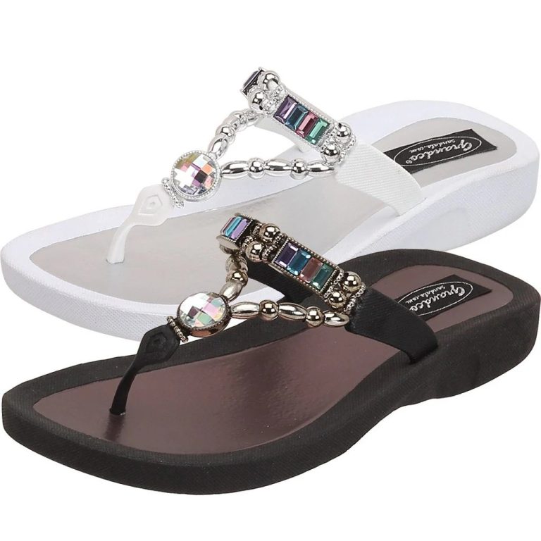 Sandals cayman black thong ladies