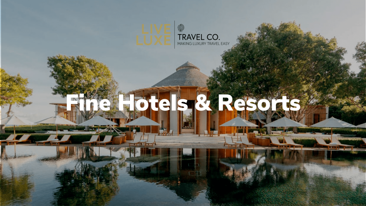 Amex fine hotels and resorts list
