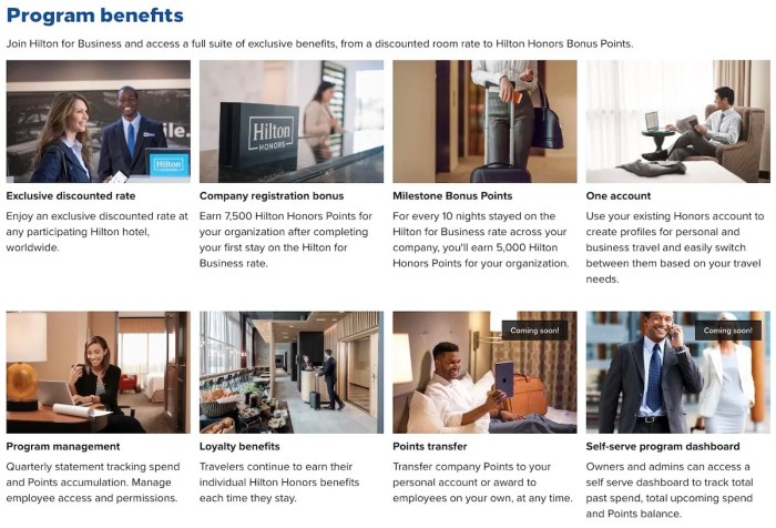 Hilton corporate booking