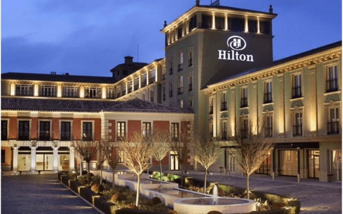 Go hilton booking site