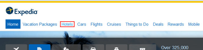 Hotels expedia techboomers book